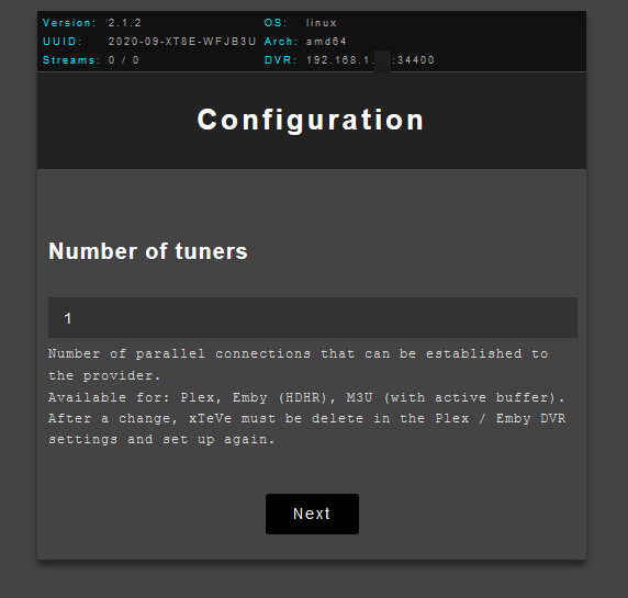 Setup dizqueTV alongside HDHomeRun OTA in Plex