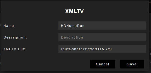 Setup dizqueTV alongside HDHomeRun OTA in Plex