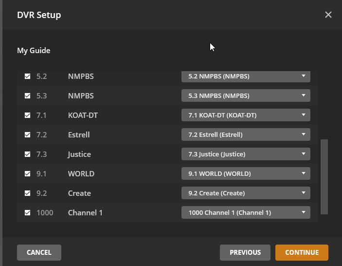 Setup dizqueTV alongside HDHomeRun OTA in Plex